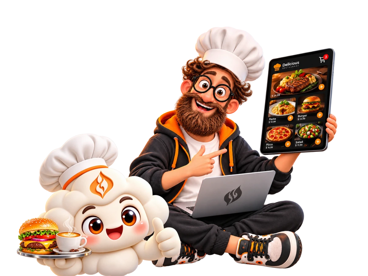 Restaurant & Cafe Web Design | 0% Commission Direct Ordering | Elmgal
