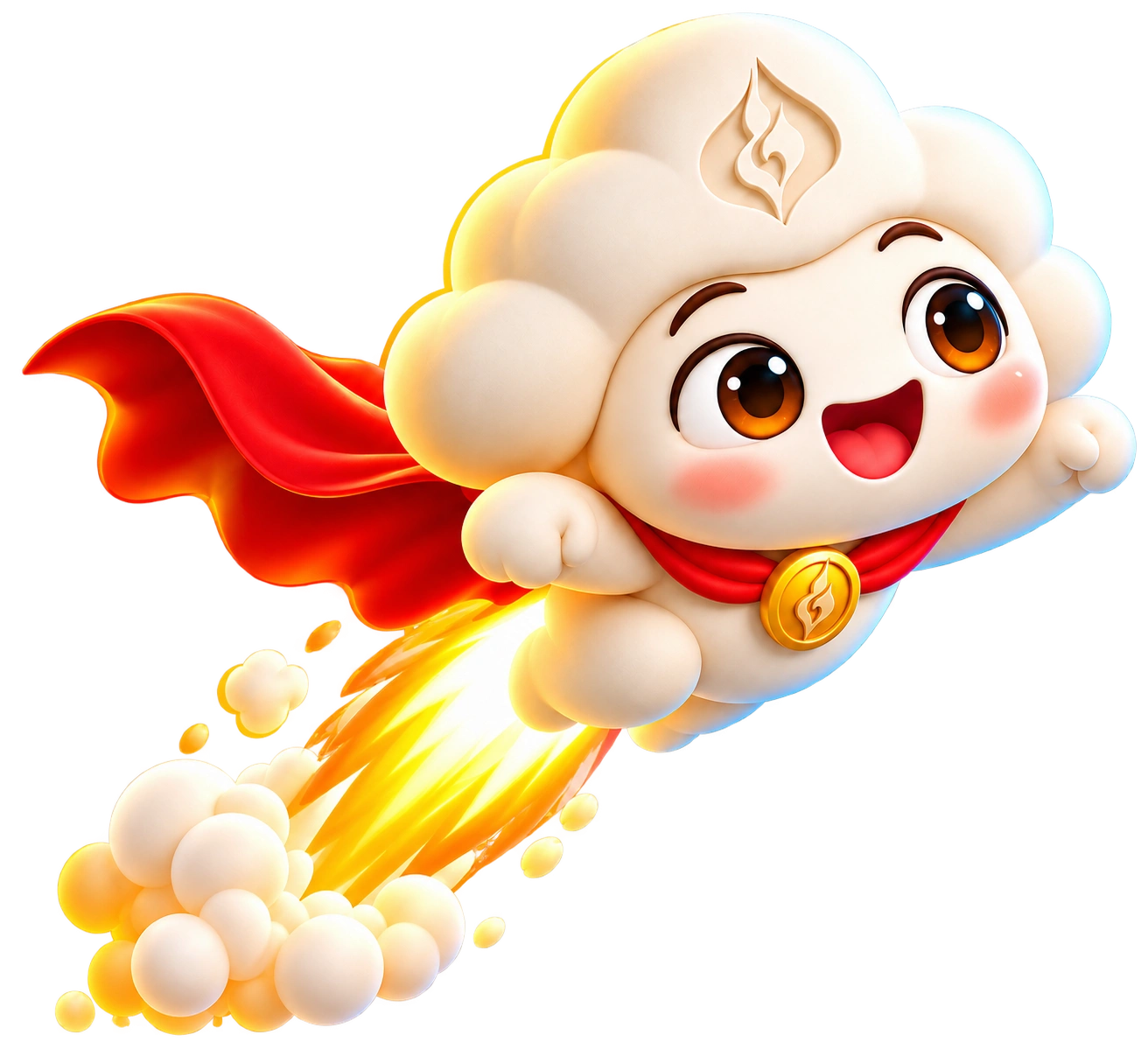 3D Superman Cloud